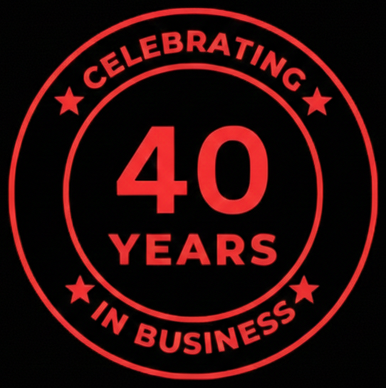 Celebrating 40 years in business